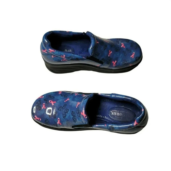 Easy work by easy street  size 7.5M blu and pink slip on stability balance work - Picture 5 of 10